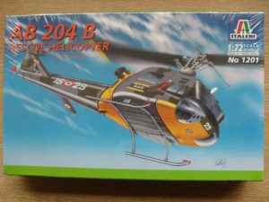 ITALERI 1/72 1201 AB 204B RESCUE HELICOPTER